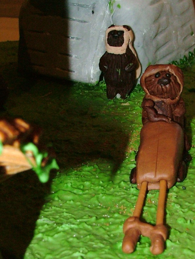 The Star Wars Ewok Gingerbread Village - Complete With Death Star